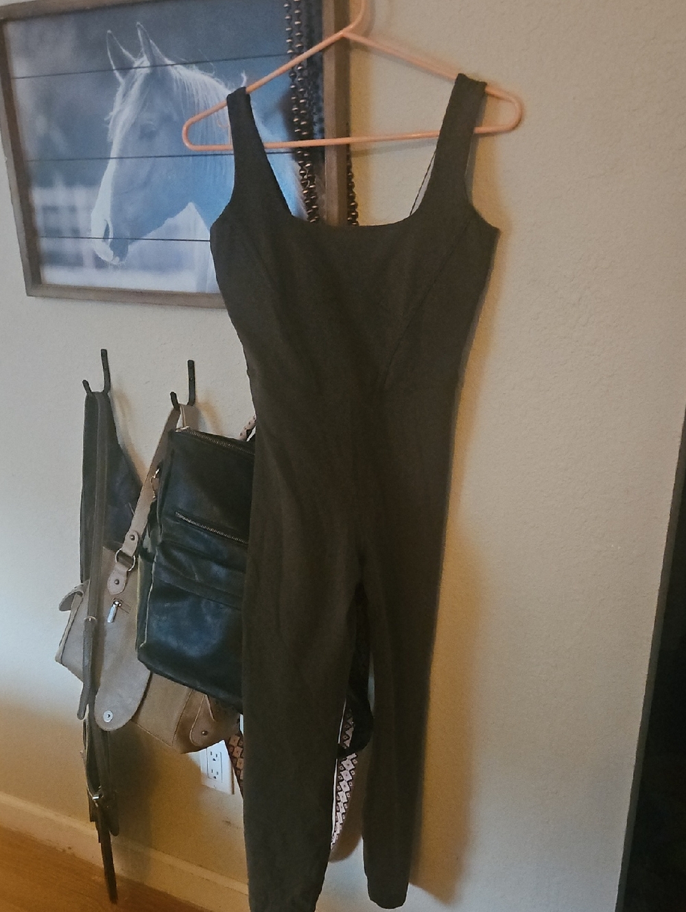 Classic Olive Green Yoga Jumpsuit - Women's Sleeveless One-Piece